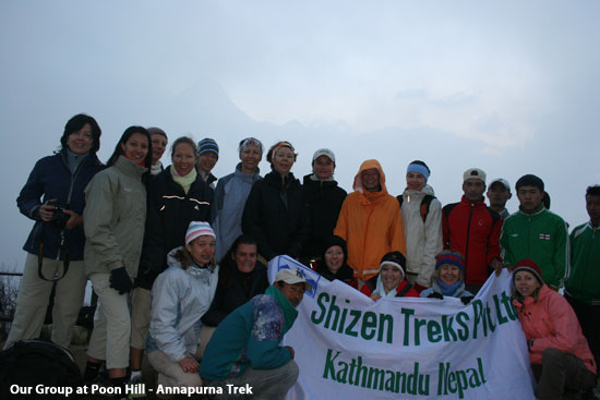 Our Group at Poon Hill